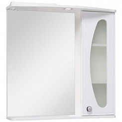 Runo Зеркало-шкаф для ванной Линда Люкс 75 – фотография-1