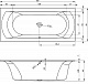 Riho Акриловая ванна LINARES 180 L – картинка-6