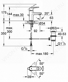 Grohe Смеситель "Europlus II 33156002" – фотография-2