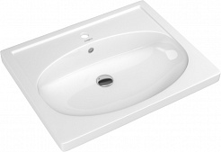 Sanflor Мебель для ванной Калипсо 60 белая, ателье светлый – фотография-3