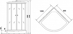 Niagara Душевая кабина Eco NG-4312-14L – фотография-2