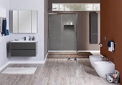 Aquanet Мебель для ванной Алвита 100 серый антрацит – фотография-6