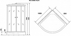 Niagara Душевая кабина Classic NG-33084-14R – фотография-3
