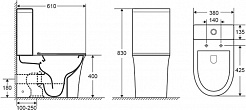 Cerutti Унитаз-компакт Avisio CT8459 – фотография-8