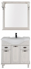 Aquanet Мебель для ванной Тесса 85 жасмин/серебро – фотография-9