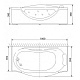 Appollo Акриловая ванна TS-0952L 180х97х55 – картинка-6