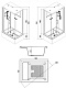 Esbano Душевая кабина 100x80 ES-108 CKRB – картинка-46