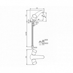 Vidima Смеситель Quadro BA243AA для раковины – фотография-2