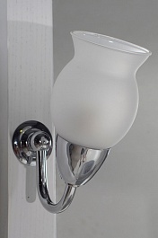 ASB-Woodline Зеркало для ванной "Флоренция 105" патина, серебро, массив ясеня – фотография-5