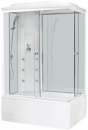 Royal Bath Душевая кабина BP 120x80 RB8120BP3-WT-L с гидромассажем – фотография-1