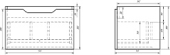 Dreja Мебель для ванны Tiny 60 – фотография-10