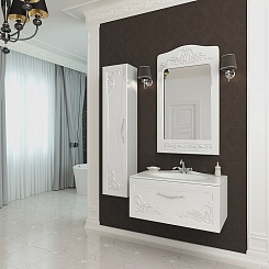  Мебель для ванной Vittoria 90 белый – фотография-1