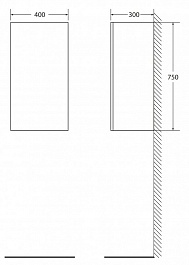 BelBagno Шкаф для ванной REGINA 750 R Stucco Veneziano – фотография-2