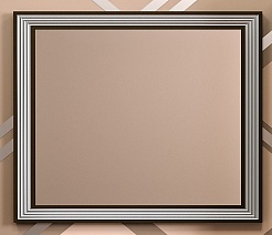 Opadiris Зеркало для ванной Карат 100 серебро – фотография-1