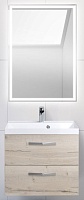BelBagno Мебель для ванной AURORA 600 Rovere Galifax Bianco, TCH