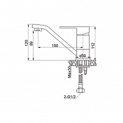 Raiber Смеситель для раковины Dover R2701 – фотография-2