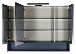 Aquanet Зеркальный шкаф "Виго 120" сине-серый – фотография-7