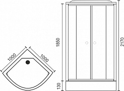 Royal Bath Душевая кабина RB 100HK6-WC – фотография-8