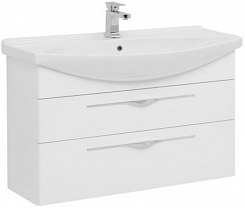 Aquanet Мебель для ванной Ирвин 105 белая – фотография-5