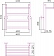 Стилье Полотенцесушитель Универсал-54 500х400 – фотография-4