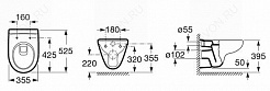 Roca Унитаз подвесной Victoria Laura 34630300R – фотография-2